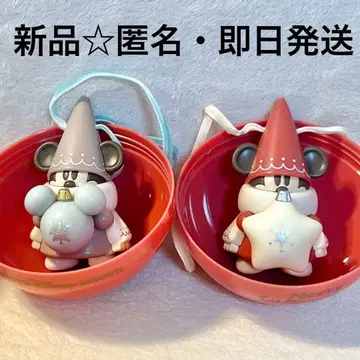 디즈니 2025 크리스마스 리루린린 캡슐 토이 2종 세트