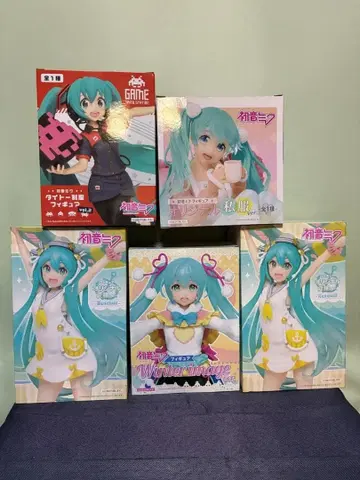 하츠네 미쿠 피규어 5체 세트