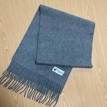 캐시미어 머플러 그레이