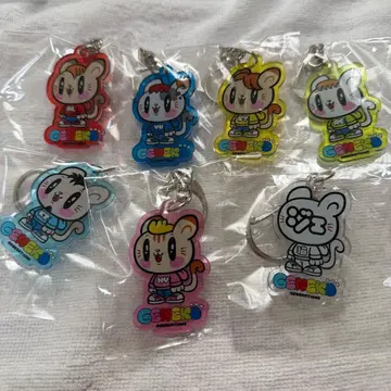 제이 고양이 아크릴 키링 7개 세트