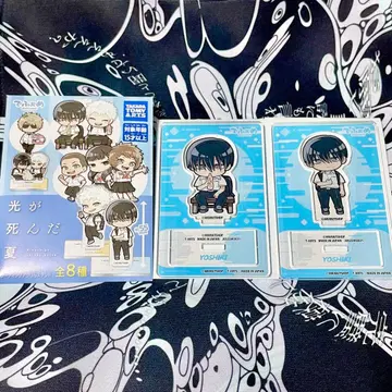 빛이 죽은 여름 데포메 아크릴 스탠드 요시키 트레이딩 2개 세트