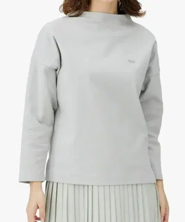 새상품 택 포함 라코스테 맨투맨 보틀넥 밀라노 리브 풀오버 새상품급