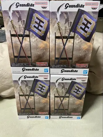 킹덤 Grandista 왕기 피규어 모듬 B 창 깃발 4개 세트