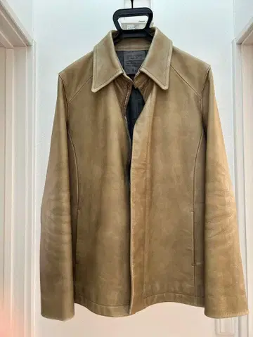 [ 새상품급 ] rivvanwinkle 가죽 블루종