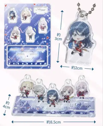 프로세카 스시로 콜라보 포장 세트 레오니 유닛 참