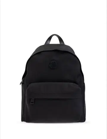 블랙 백팩 심플한 디자인