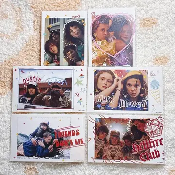 기묘한 이야기 코믹콘 미니 브로마이드 묶음 판매