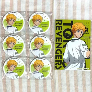 도쿄 리벤저스 Anique 과학 실험 주얼 캔뱃지 특전 하나가키 타케미치