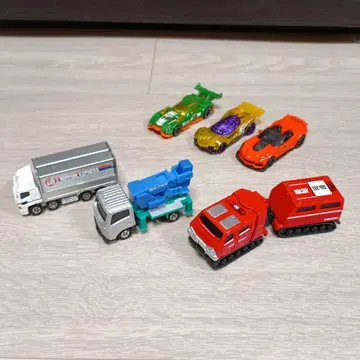 토미카 핫휠 미니카 세트 7대 작업 자동차