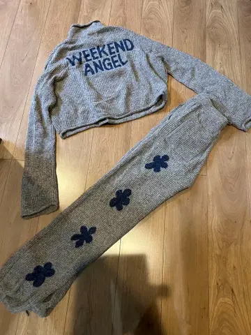 irojikake 니트 셋업 베이지 계열