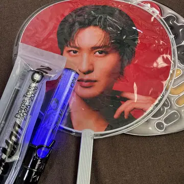 Dome Tour 2025-2026 응원봉 2개와 부채 세트