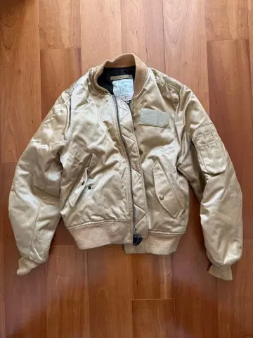 SPIEWAK MA-1 플라이트 자켓 골드 계열 USA제