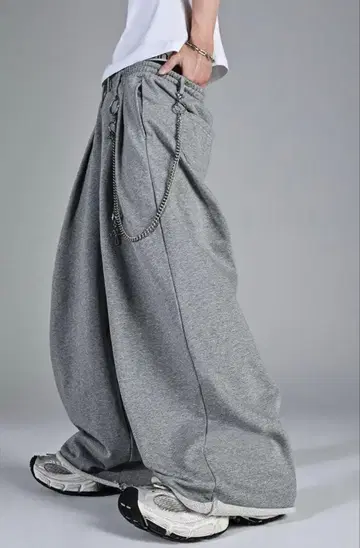 ADRER/헤비웨이트 2턱 스웨트 팬츠