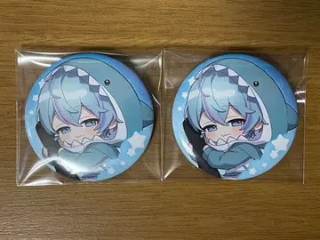 시쿠포니 아메노 코사메 네무네무 캔뱃지 SD 2개 세트