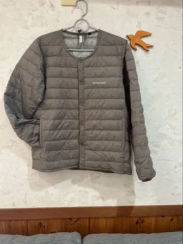몽벨 XS 그레이 다운 자켓