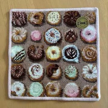 [ 미사용 새상품 ] 페이러 손수건 모그모그 도넛 구형