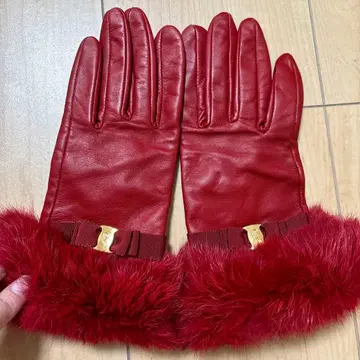 여성용 가죽 장갑 이세탄 마츠자카야