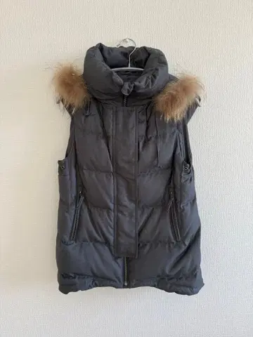 COMME CA ISM 그레이 다운 베스트 M