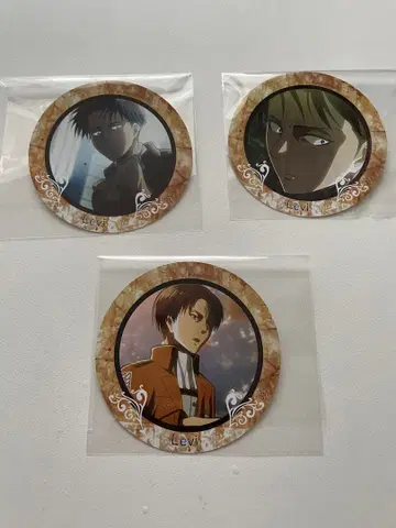 진격의 거인 리바이 코스터 묶음 판매