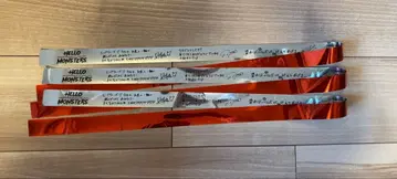 BABYMONSTER 은색 테이프 3개 HELLO MONSTERS