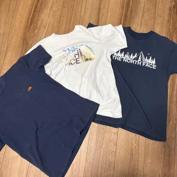 THE NORTH FACE 반팔 티셔츠 M 사이즈 3개 세트
