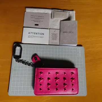 지미추 코인 케이스 프래그먼트 케이스 핑크