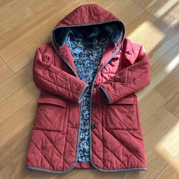 펠리시모 써니클라우드 묏빛 퀼팅 자켓 후드 부착 M 사이즈