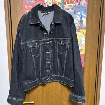 다크 데님 자켓 H&M