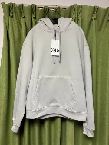 새상품 ZARA 후드 부착 베이직 후드티