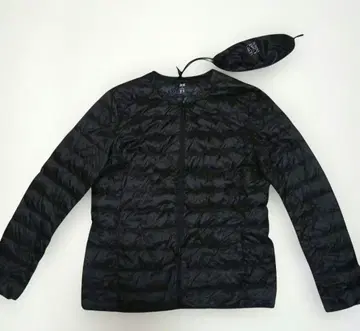 UNIQLO 경량 발수 다운 자켓 여성용 XL 블랙