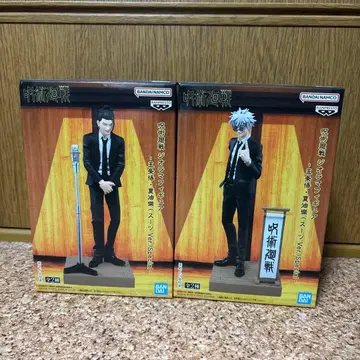 주술회전 디오라마 피규어 고죠 사토루 게토 스구루 수트ver.