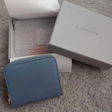 IL BISONTE 접이식 지갑 블루
