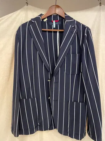 TOMMY HILFIGER 스트라이프 테일러드 자켓 S