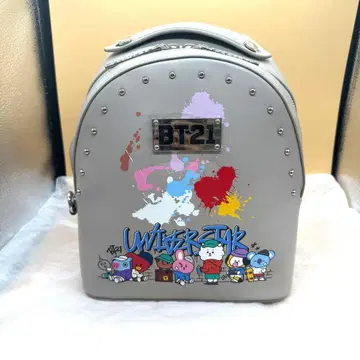 사만사 베가 BT21 콜라보 백팩 베이지