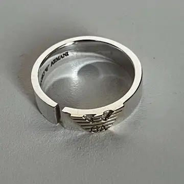 EMPORIO ARMANI 실버 링크 925 / K10 이글 로고