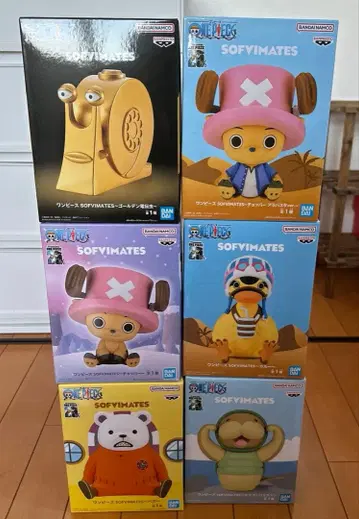 원피스 초파 외 SOFIMATES 피규어 6체 세트