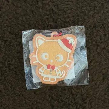 한국 한정판 스위트 홀리데이 초코캣 쿠키 키링