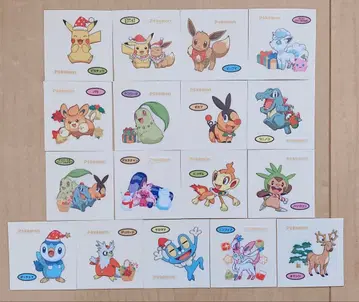 포켓몬빵 씰 데코캐릭터 씰 데코캐릭터 씰 214