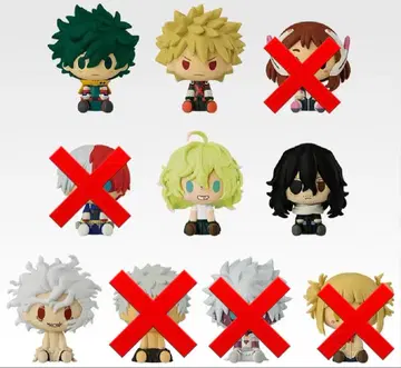 제일복권 나의 히어로 아카데미아 -더욱 저 너머로- 쵸코놋코 5종 세트