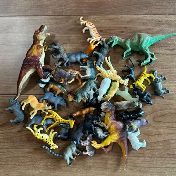 동물 피규어 세트 약 40개