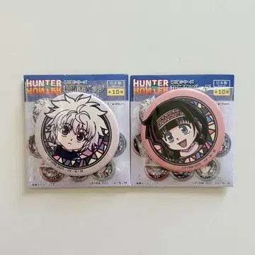 HUNTER x HUNTER 와시 캔뱃지 조르딕가 키루아 알카세트