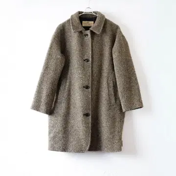 네스트로브 울 코트 베이지 오버코트