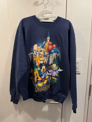 디즈니 미키 맨투맨 S 네이비