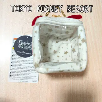 디즈니랜드 파우치 봉제 인형 아크릴 스탠드 케이스