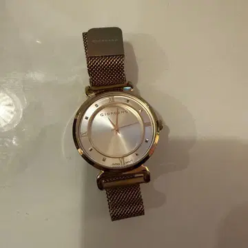 조르지오 아르마니 골드 메쉬 손목시계