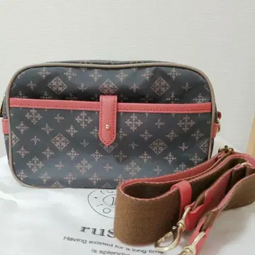 러셋 russet 박스 숄더백 그레이