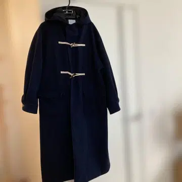 BONLECILL 네이비 더플 코트