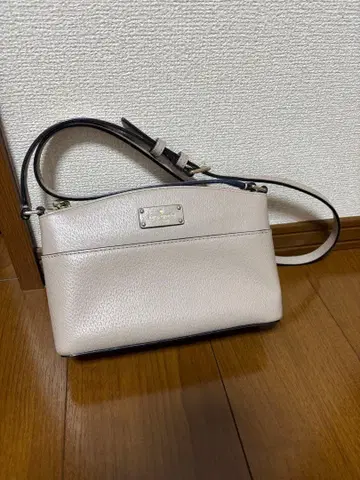 케이트 스페이드 파스텔 핑크 가죽 숄더백 [익명 배송]