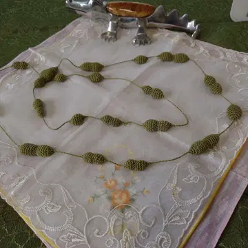 요건 레일 롱 목걸이