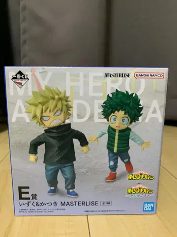 제일복권 나의 히어로 아카데미아 E상 이즈쿠&카츠키 피규어